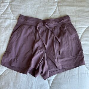 Light purple Lululemon shorts